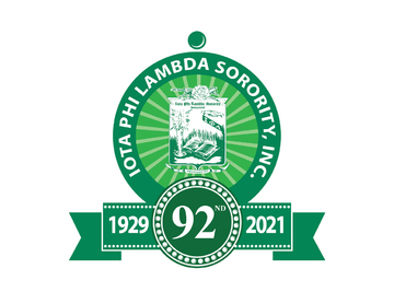 92nd Anniversary Seal Iota Phi Lambda Sorority Logo